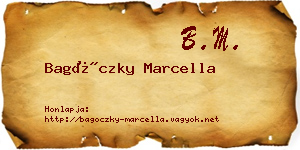 Bagóczky Marcella névjegykártya